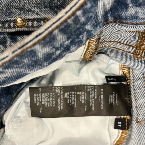 NWT The Kooples Lizy Bedazzled Jeans - Picture 14 of 15